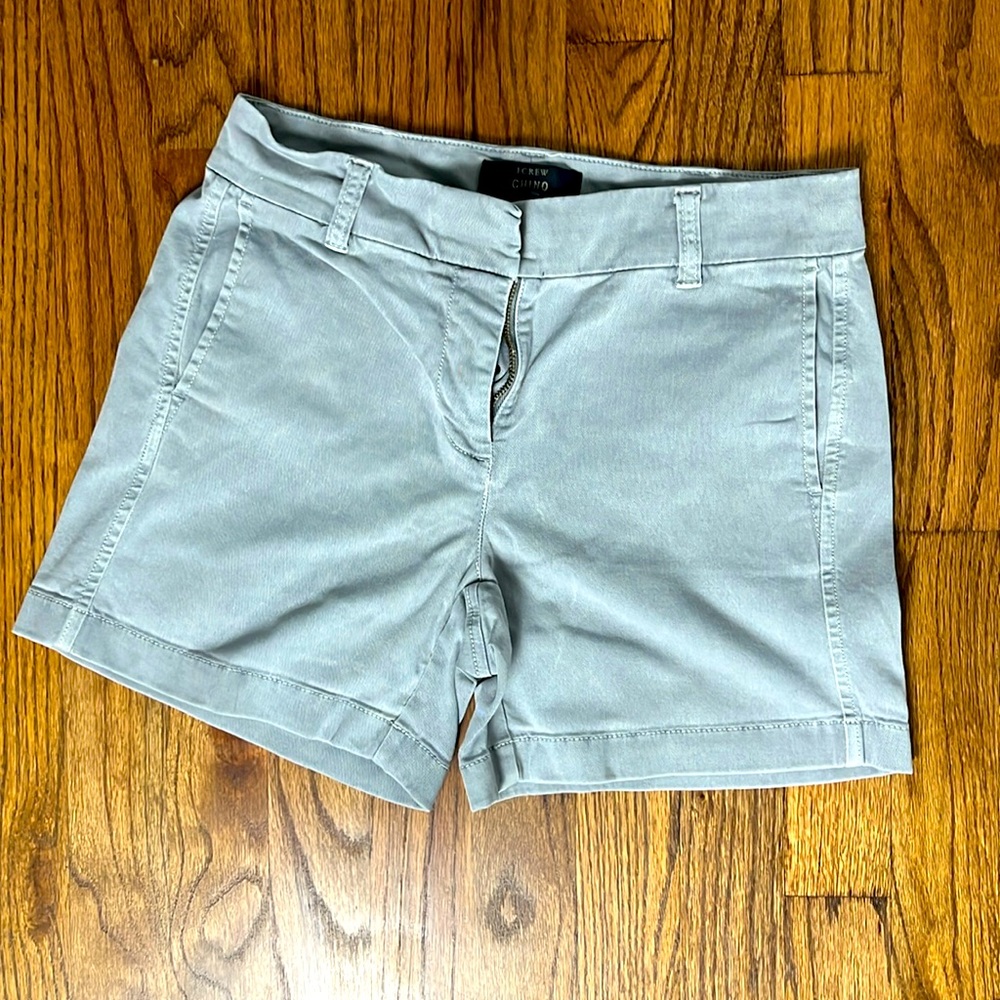 J crew Chino size 00 blueish grey cargo shorts